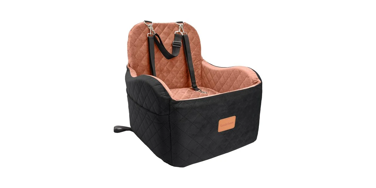 Featured product: Lealchum Dog Booster Car Seat for S/M Dogs Up to 35lbs (Amazon listing image)